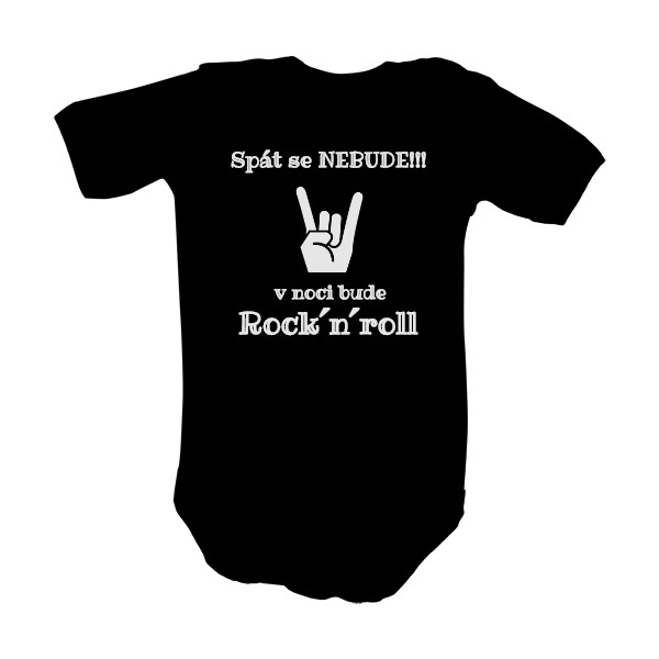 Dětské body  s potiskem Rock´n´roll 
